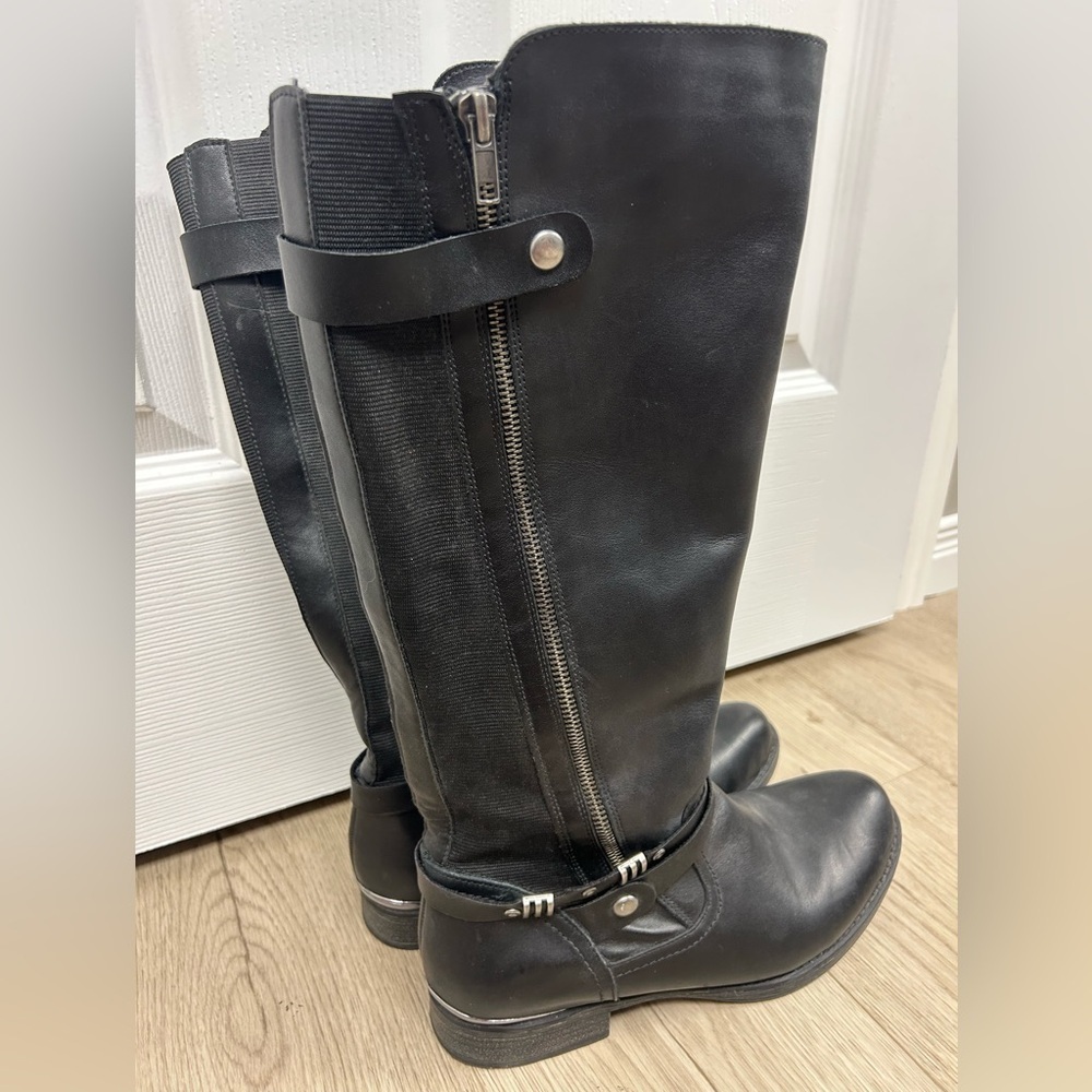 Remonte Women’s Tall Black Boots - Picture 3 of 8